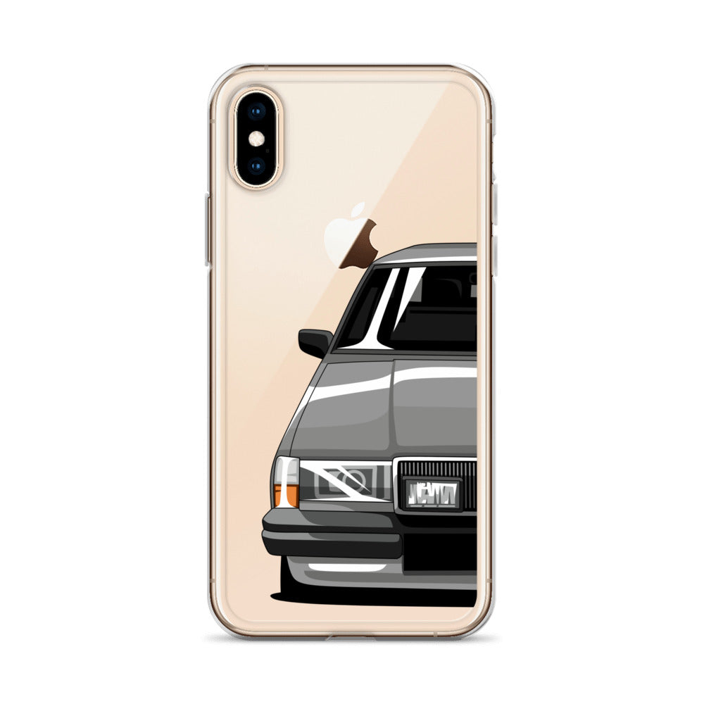Din bil/lastbil/motorcykel - iPhone Personligt mobilskal (genomskinligt)