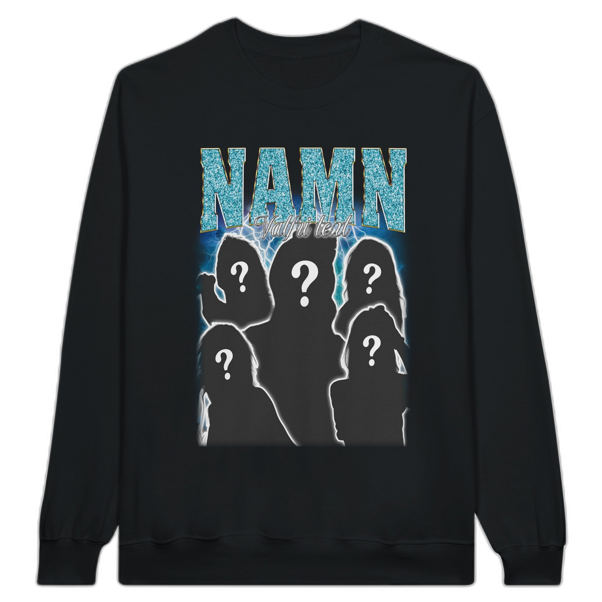 ABBA - Personlig sweatshirt med egna bilder