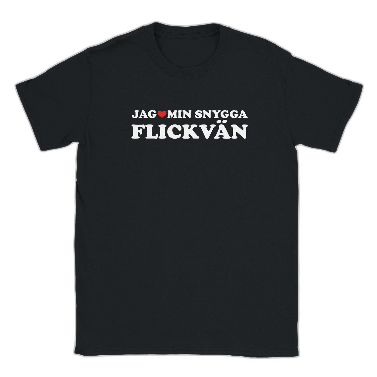 Jag Hjärta Min Snygga Flickvän - Tshirt