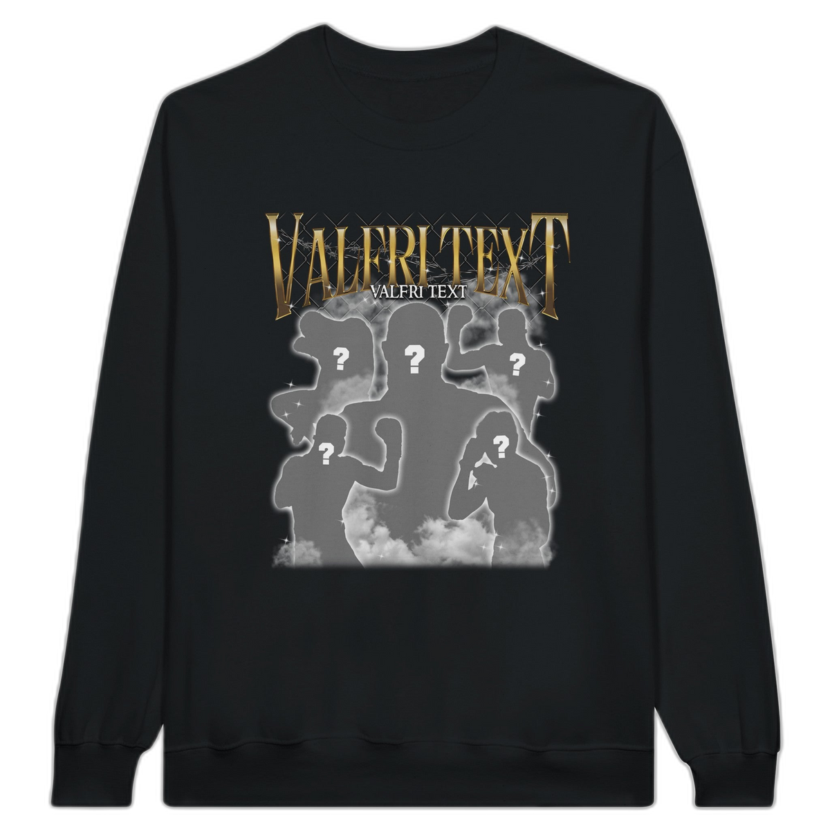 KNOCKOUT - Personlig sweatshirt med egna bilder
