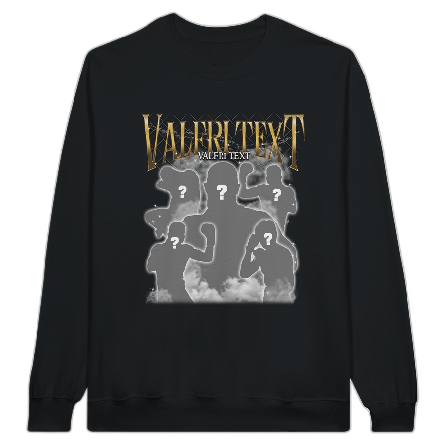 KNOCKOUT - Personlig sweatshirt med egna bilder