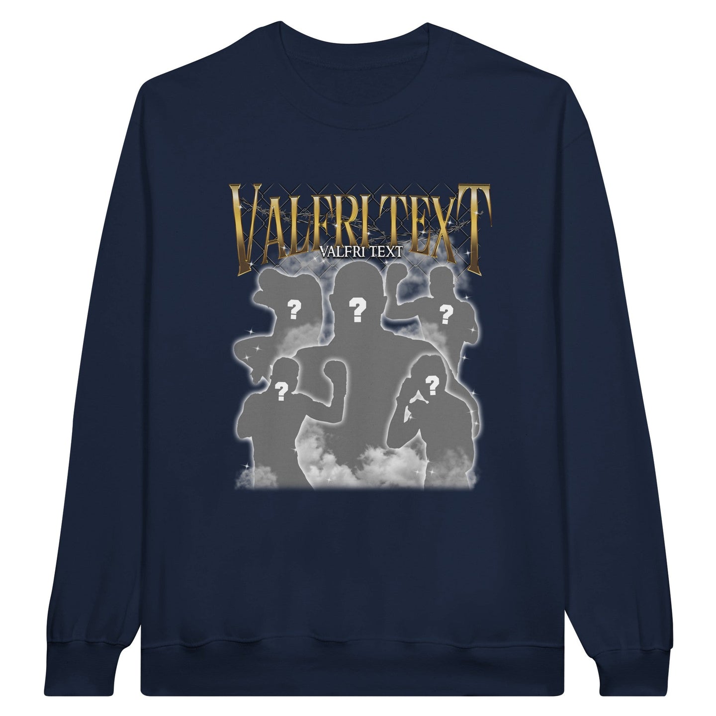 KNOCKOUT - Personlig sweatshirt med egna bilder - Obsessed