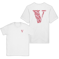 LOVELETTER - Personalized letter shirt with front &amp; back print