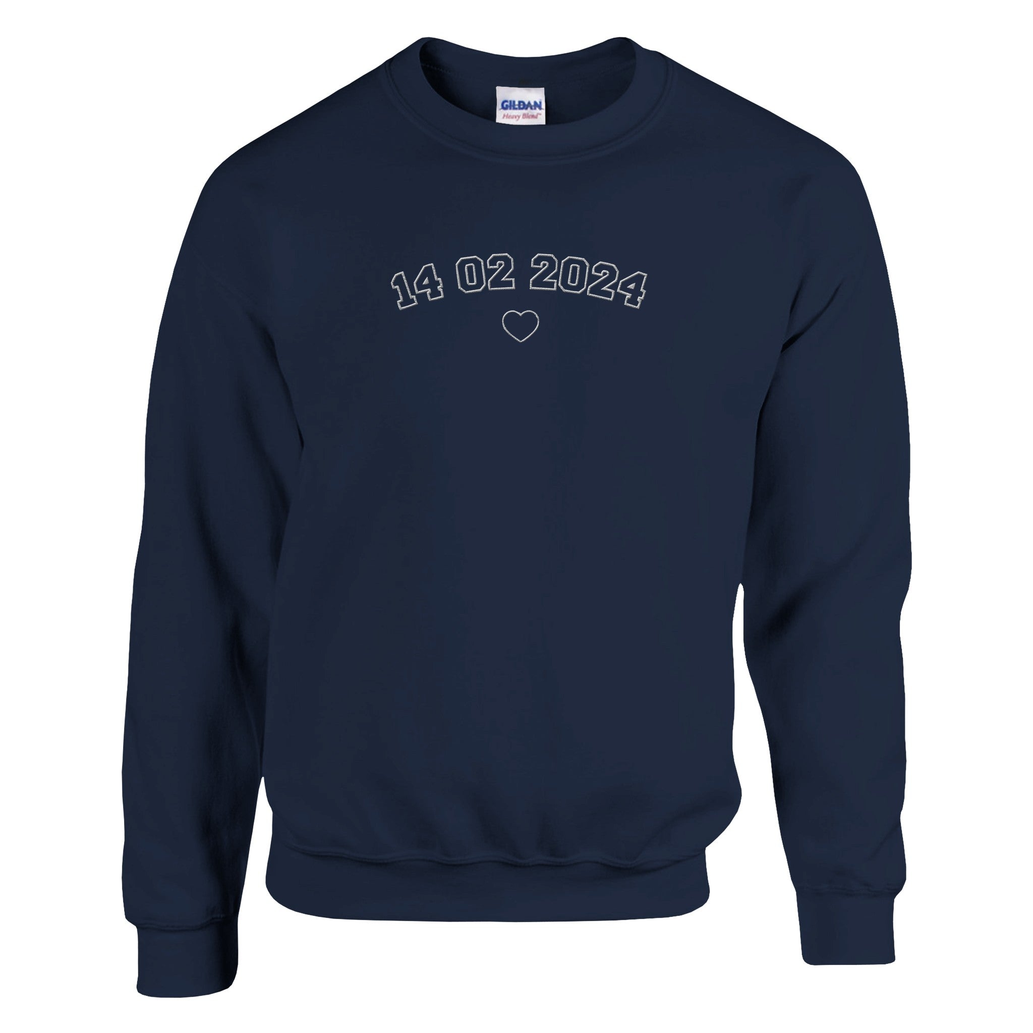 Minnen i Tid - Personlig Broderad Sweatshirt - Obsessed