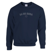 Minnen i Tid - Personlig Broderad Sweatshirt