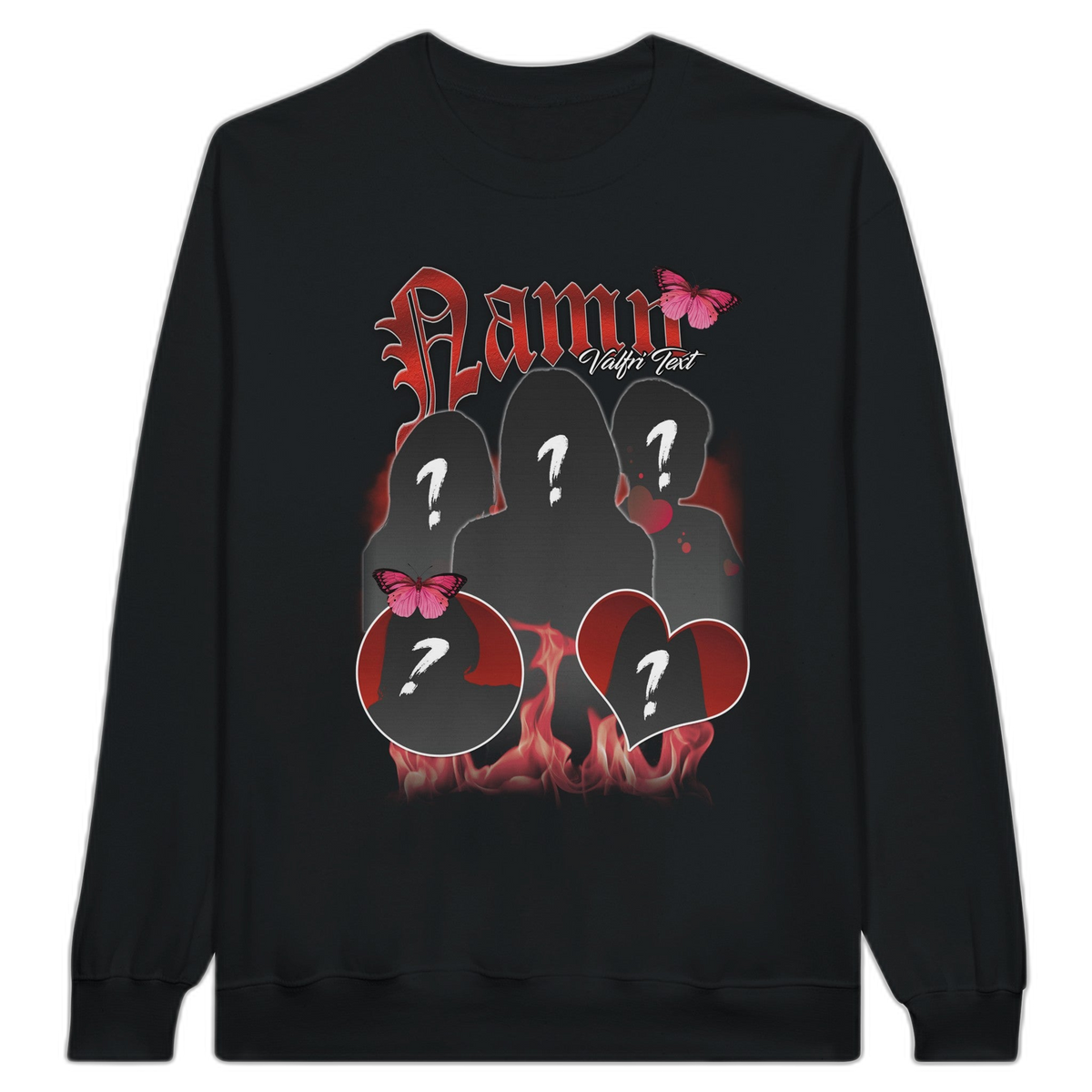 POPSTAR - Personlig sweatshirt med egna bilder