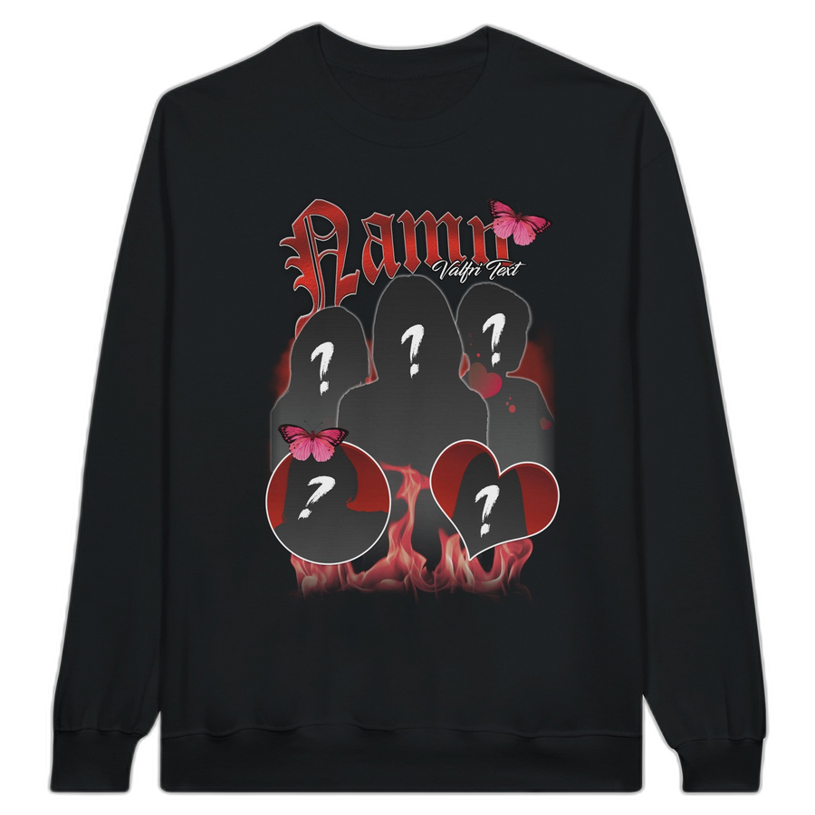 POPSTAR - Personlig sweatshirt med egna bilder
