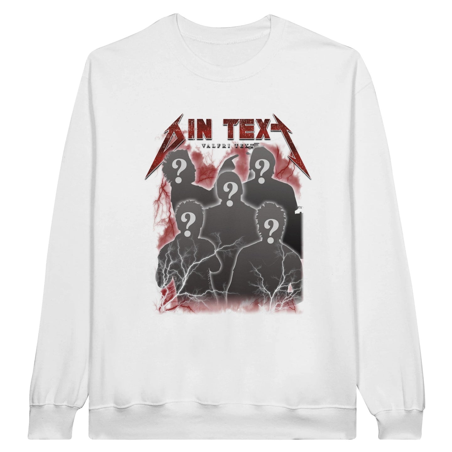 ROCKSTAR - Personlig sweatshirt med egna bilder - Obsessed