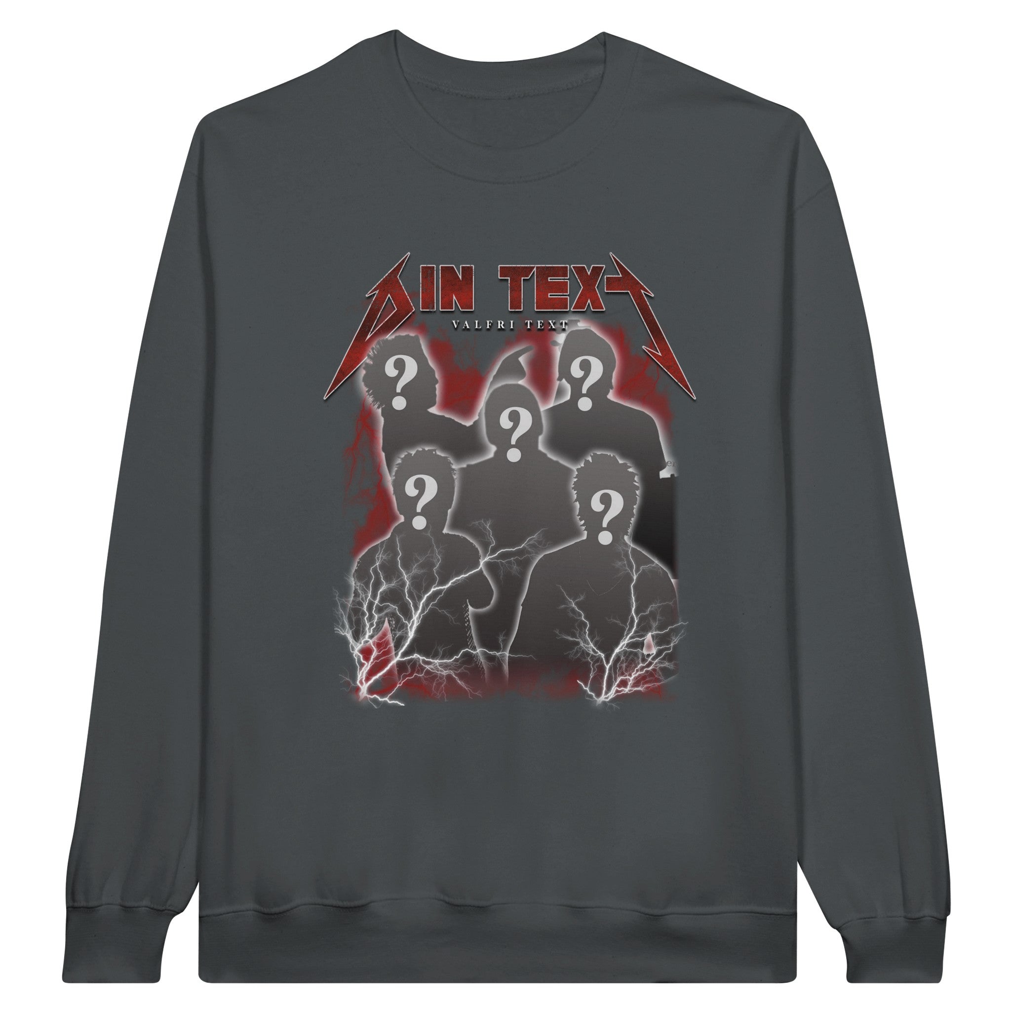 ROCKSTAR - Personlig sweatshirt med egna bilder - Obsessed