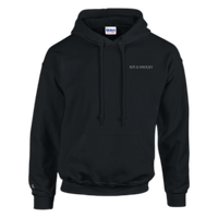 Romerska siffror - Personlig broderad hoodie