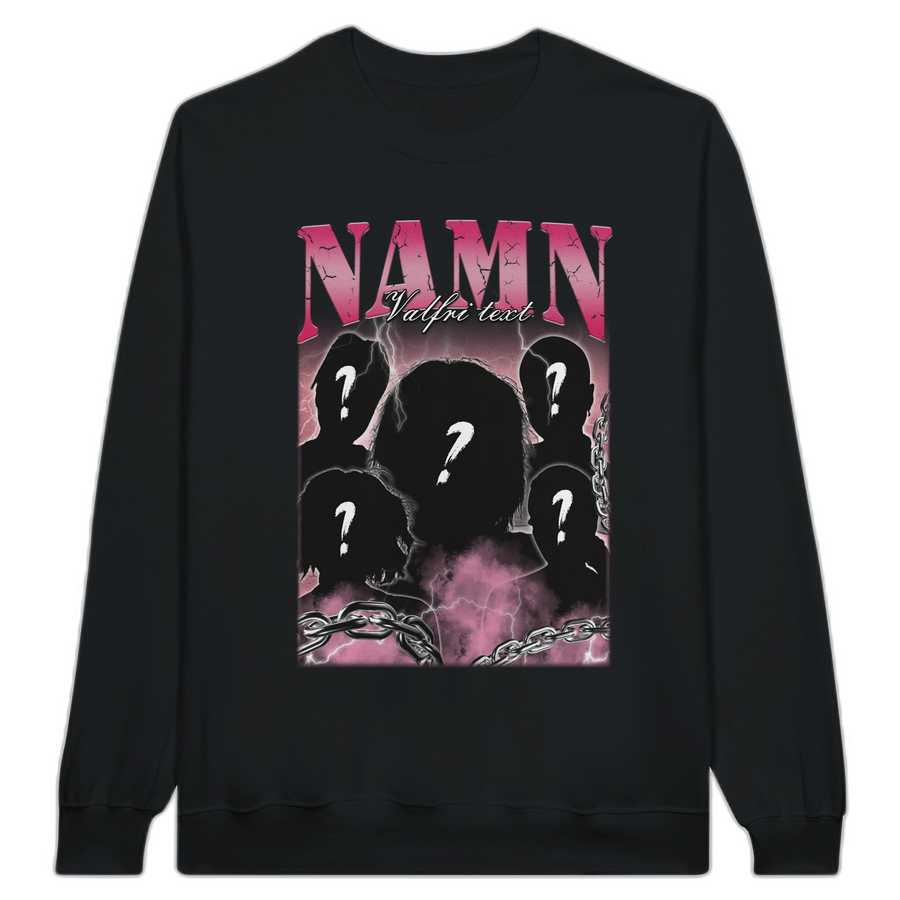 YB - Personlig sweatshirt med egna bilder